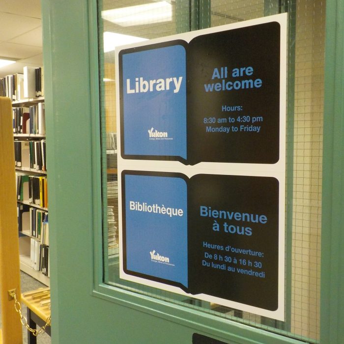 Yukon Energy, Mines & Resources Library